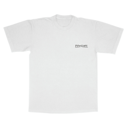 More Face Shots, Less Desk Shots Heavyweight Tee (White)